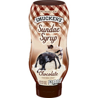 Smucker's Sundae Syrup Chocolate Flavored Syrup, 20 oz, Front