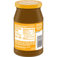 Smucker's Butterscotch Flavored Topping, 12.25 oz, Back