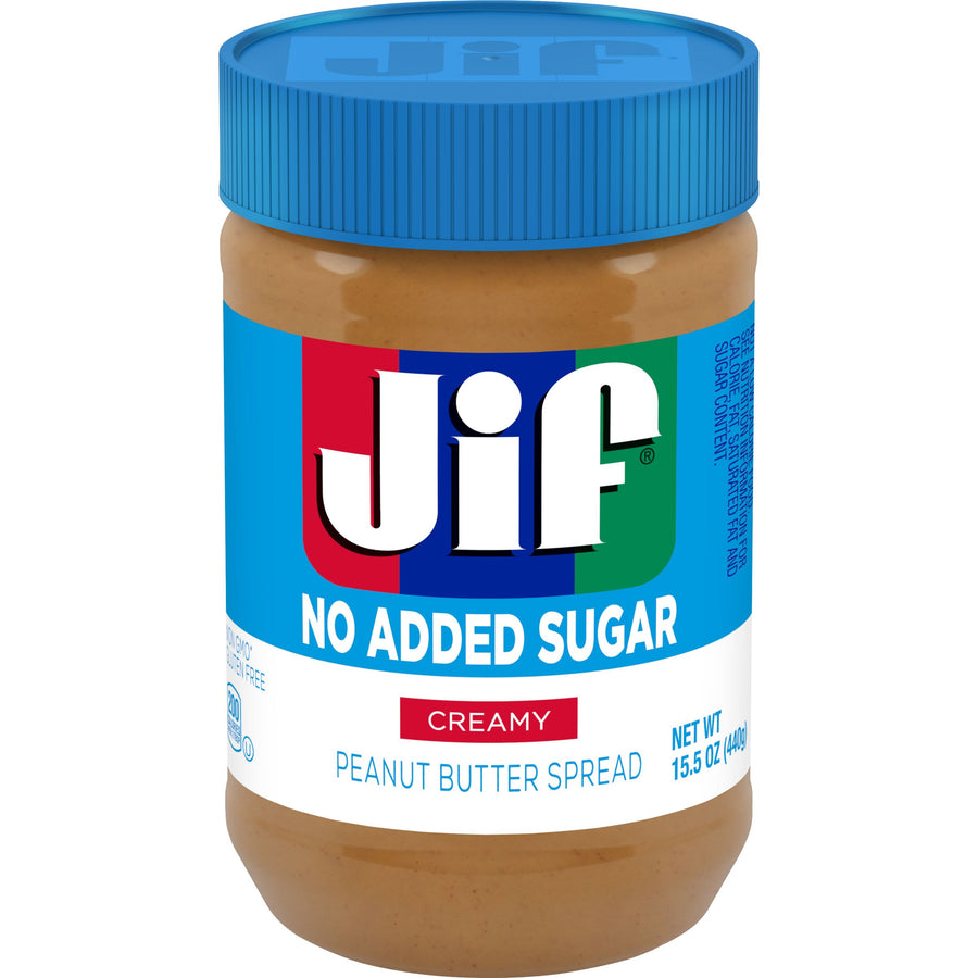 Jif No Added Sugar Creamy Peanut Butter