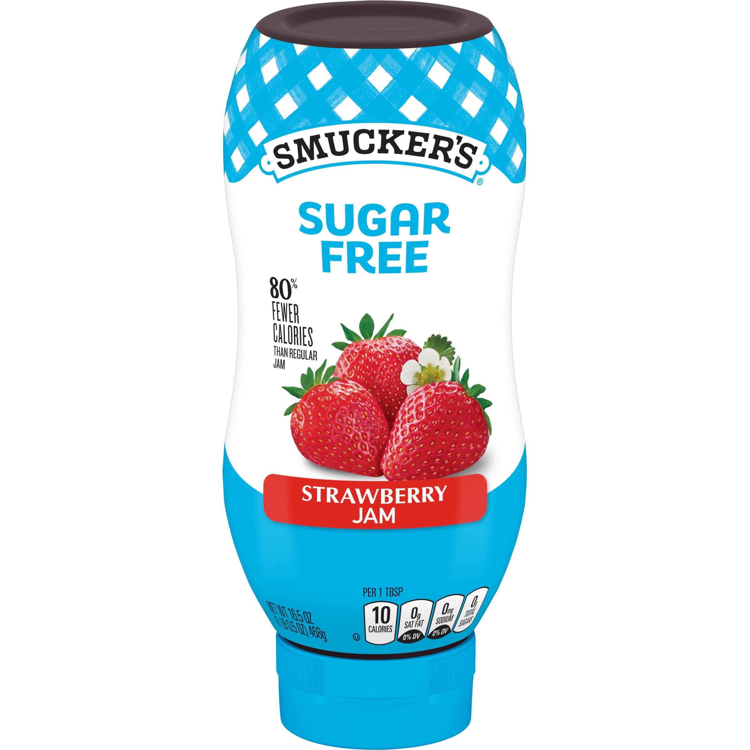 Smucker's Squeeze Sugar Free Strawberry Jam, 16.5 oz