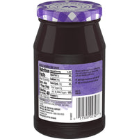 Smucker's Simply Fruit Seedless Blackberry Fruit Spread, 10 oz, Back