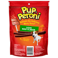 Pup-Peroni Lean Beef Flavor Dog Treats, 5.6 oz, Back