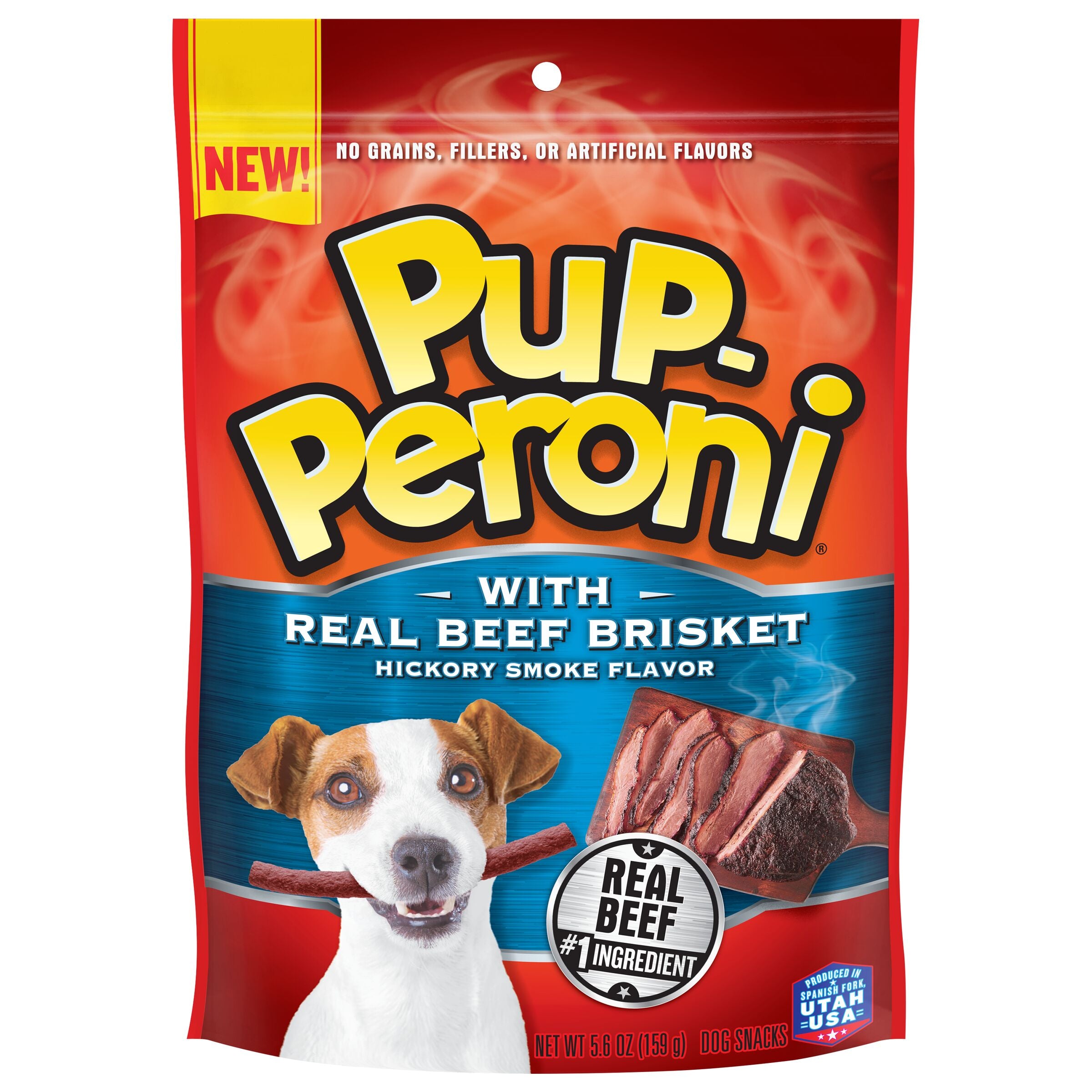 Pup-Peroni Real Beef Brisket With Hickory Smoke Flavor Dog Treats, 5.6 oz