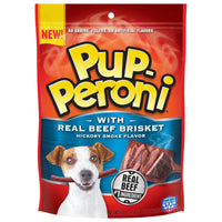 Pup-Peroni Real Beef Brisket With Hickory Smoke Flavor Dog Treats, 5.6 oz, Front