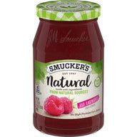 Smucker's Natural Red Raspberry Fruit Spread, 17.25 oz