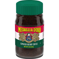 Medaglia d'Oro Instant Espresso Coffee Jar, 2 oz, Front