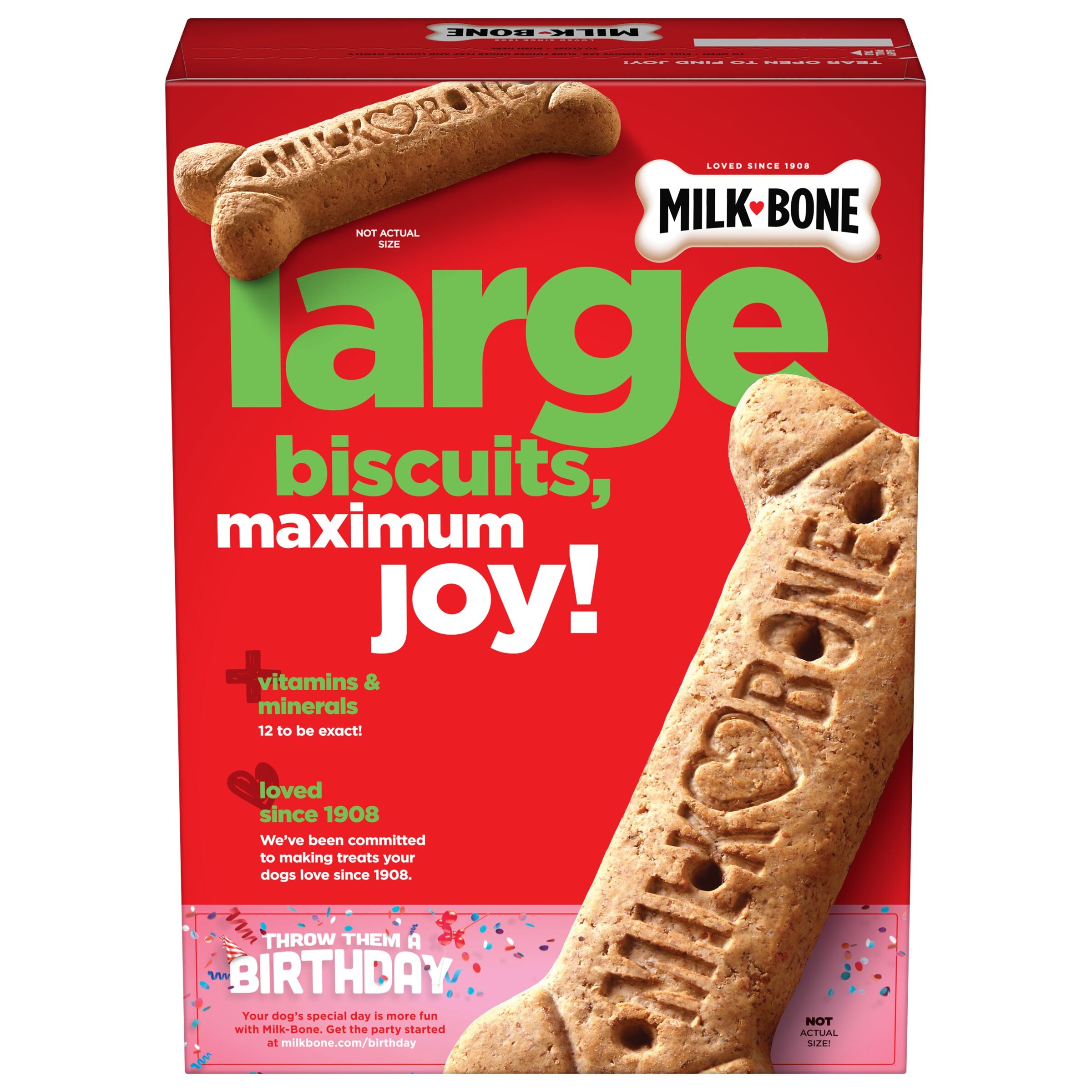 Milk Bone Original Dog Biscuits Large Crunchy Dog Treats 24 oz