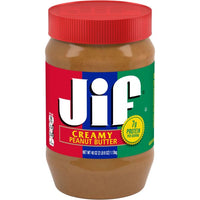 Jif Creamy Peanut Butter, 4 pound, Front