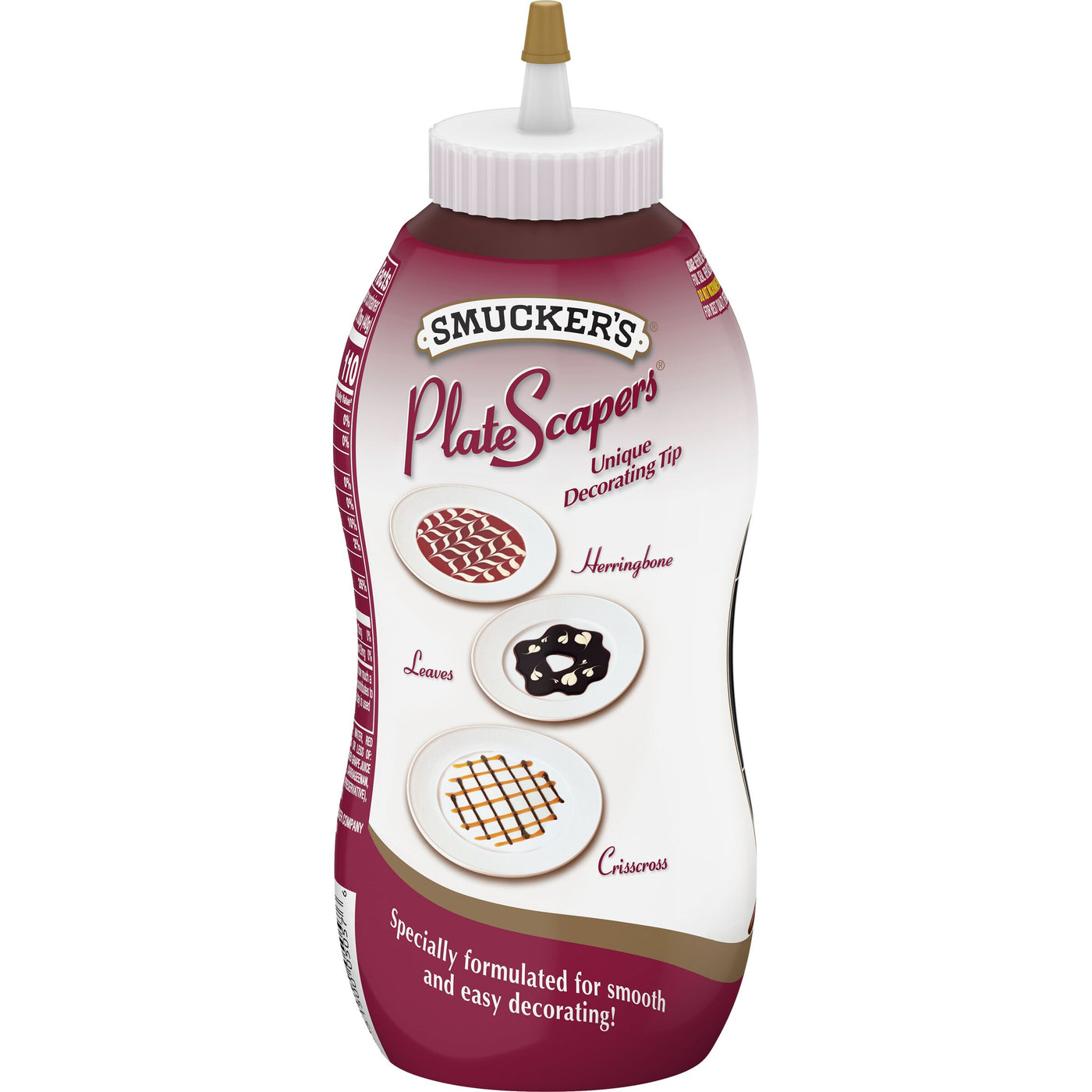 Smucker's Plate Scapers Red Raspberry Flavored Dessert Topping, 19.25 oz