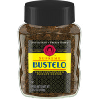 Supreme by Bustelo, Freeze-Dried Instant Coffee, 3.52 oz, Front