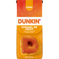 Dunkin' Caramel Me Crazy Flavored Ground Coffee, 11 oz