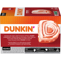 Dunkin' Cinnamania Flavored Coffee, K-Cup Pods, 10 Count, Back