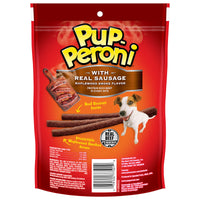 Pup-Peroni With Real Sausage Maplewood Smoke Flavor Dog Treats, 5.6 oz, Back