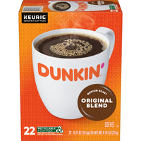 Dunkin' Original Blend Medium Roast Coffee, K-Cup Pods