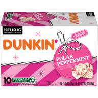Dunkin' Polar Peppermint Flavored Coffee, K-Cup Pods