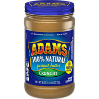 Adams Natural Crunchy Peanut Butter