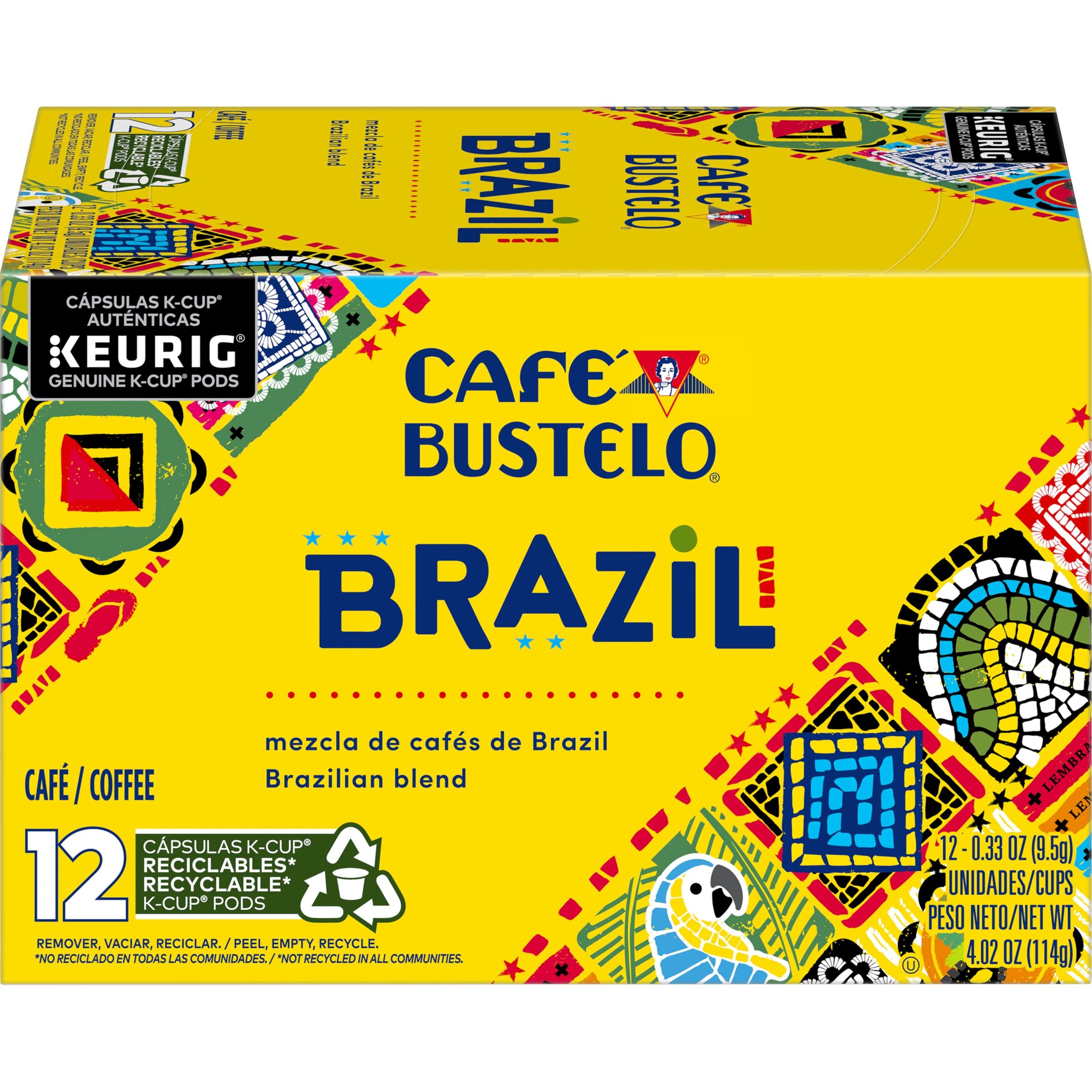 Cafe Bustelo Origins Brazil Dark Roast Coffee K Cup Pods 12 Count The J.M. Smucker Co. Shop