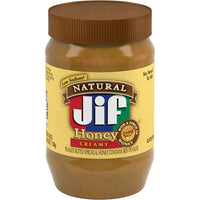 Jif Natural Creamy Peanut Butter and Honey