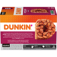 Dunkin' Candy'D Almond Flavored Coffee, K-Cup Pods, 10 Count, Back