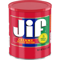 Jif Creamy Peanut Butter, 40 oz, Front