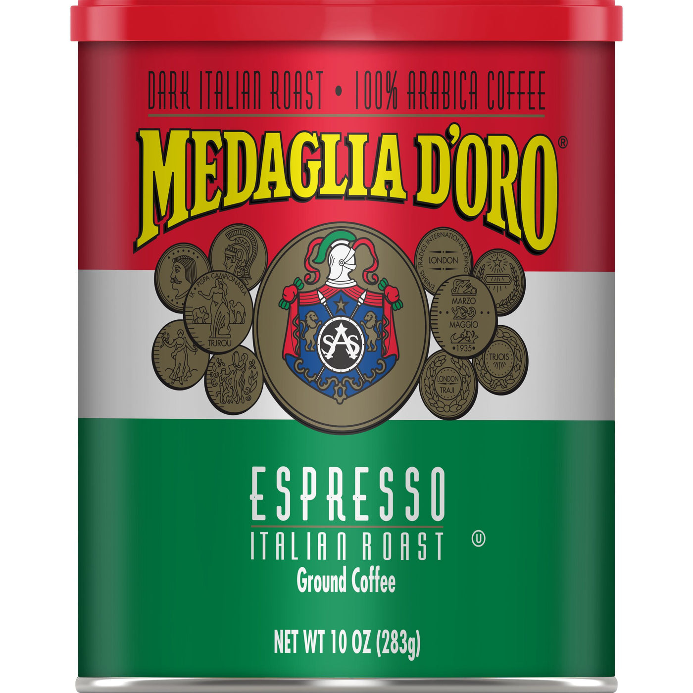 Medaglia d'Oro Espresso Coffee Can, 10 oz