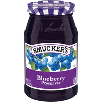 Smucker's Blueberry Preserves, 18 oz, Front