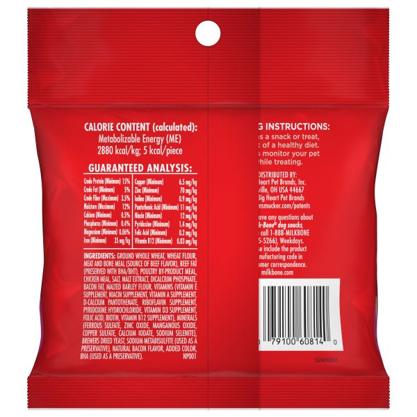 Milk-Bone Flavor Snacks Mini Dog Biscuits, 2.5 oz