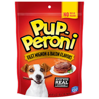 Pup-Peroni Filet Mignon & Bacon Flavor Dog Treats, 5.6 oz, Front