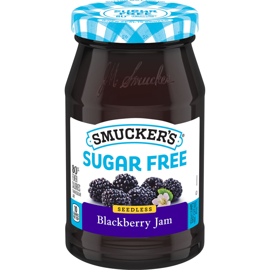 Smucker's Sugar Free Seedless Blackberry Jam with Splenda Brand Sweetener, 12.75 oz