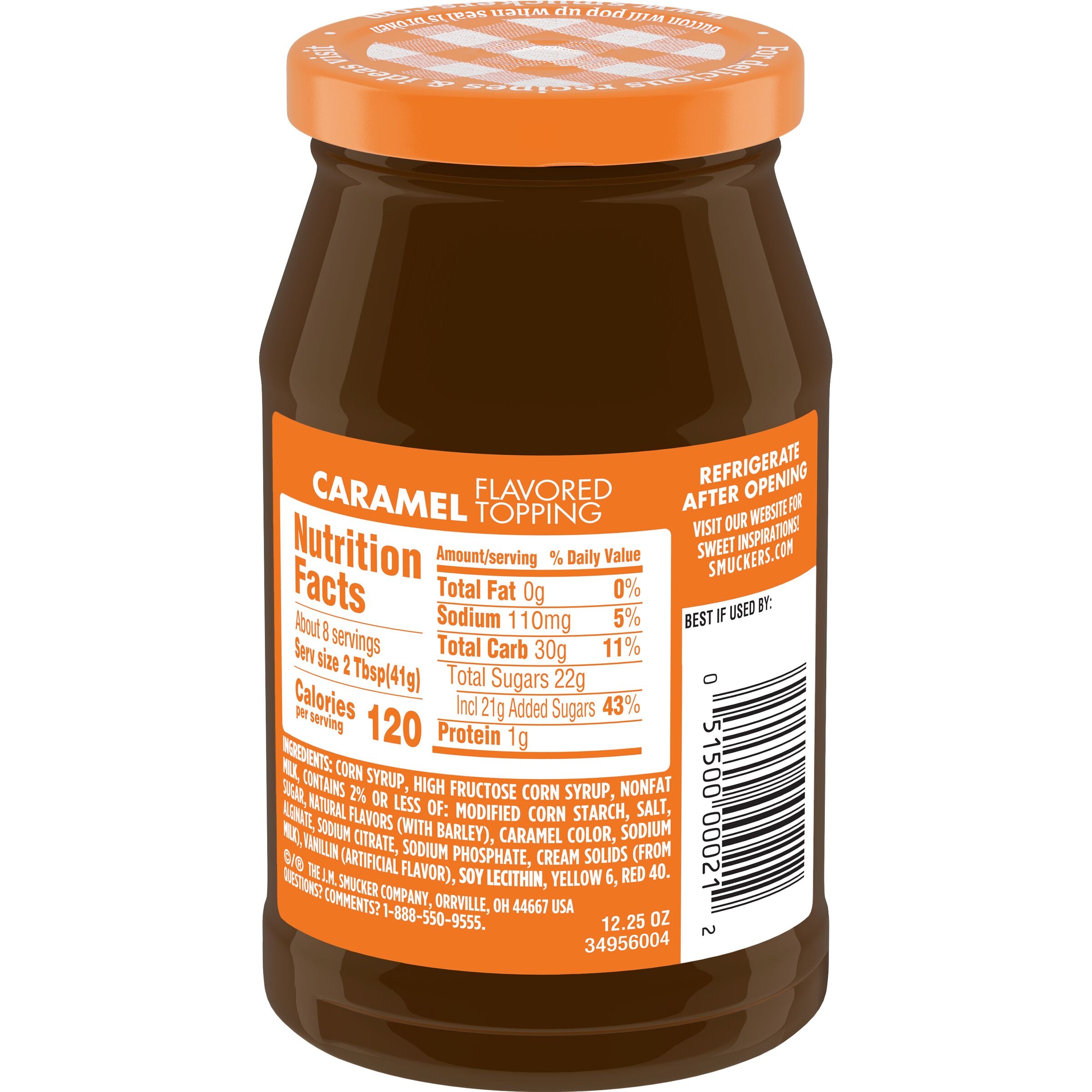 Smucker's Caramel Topping, 12.25 oz