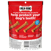 Milk-Bone Brushing Chews Daily Dental Dog Treats, Mini, 18 Count, Back