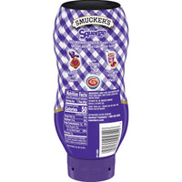 Smucker's Squeeze Grape Jelly, 20 oz, Back