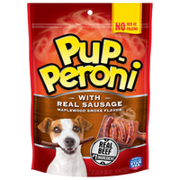 Pup-Peroni With Real Sausage Maplewood Smoke Flavor Dog Treats, 5.6 oz, Front