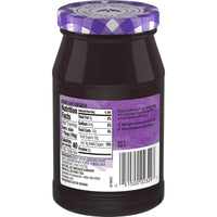 Smucker's Simply Fruit Concord Grape Fruit Spread, 10 oz, Back