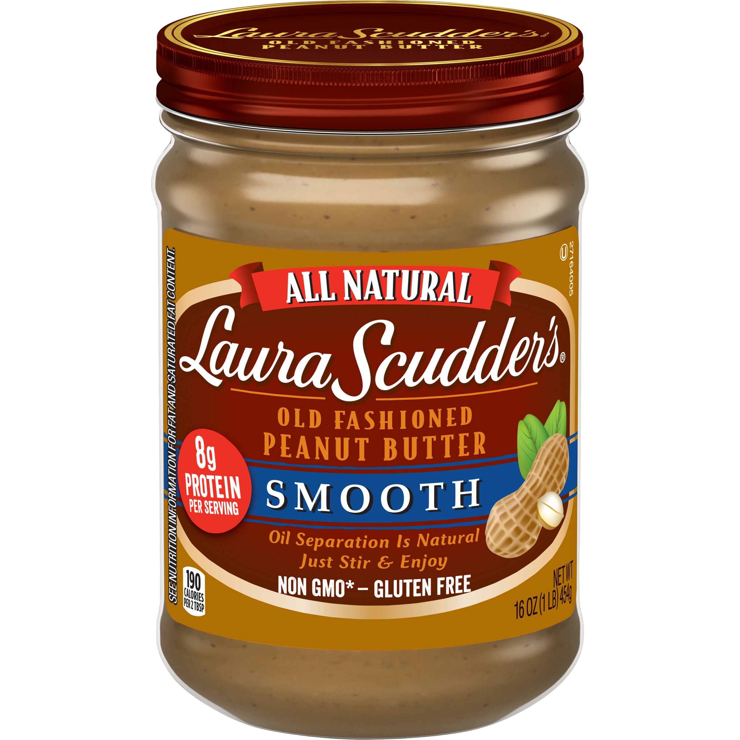Laura Scudder's Natural Smooth Peanut Butter