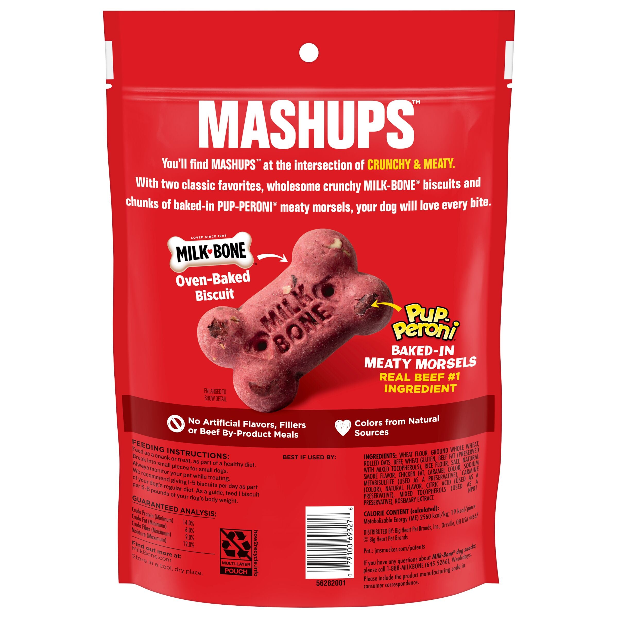 Milk-Bone and Pup-Peroni Mashups Dog Treats, 10 oz