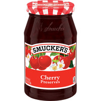 Smucker's Cherry Preserves, 18 oz, Front