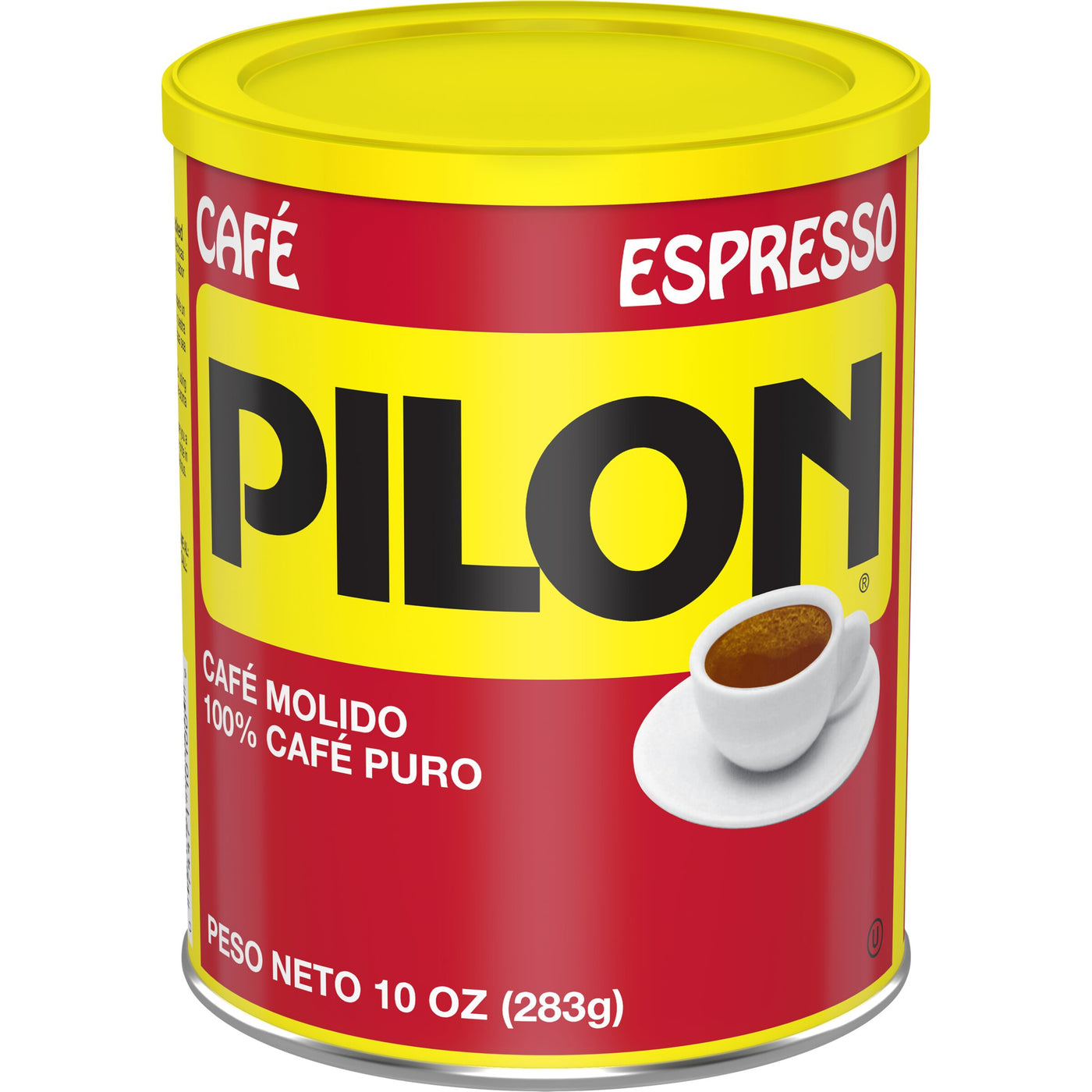 Cafe Pilon Espresso, Ground Coffee Can, 10 oz