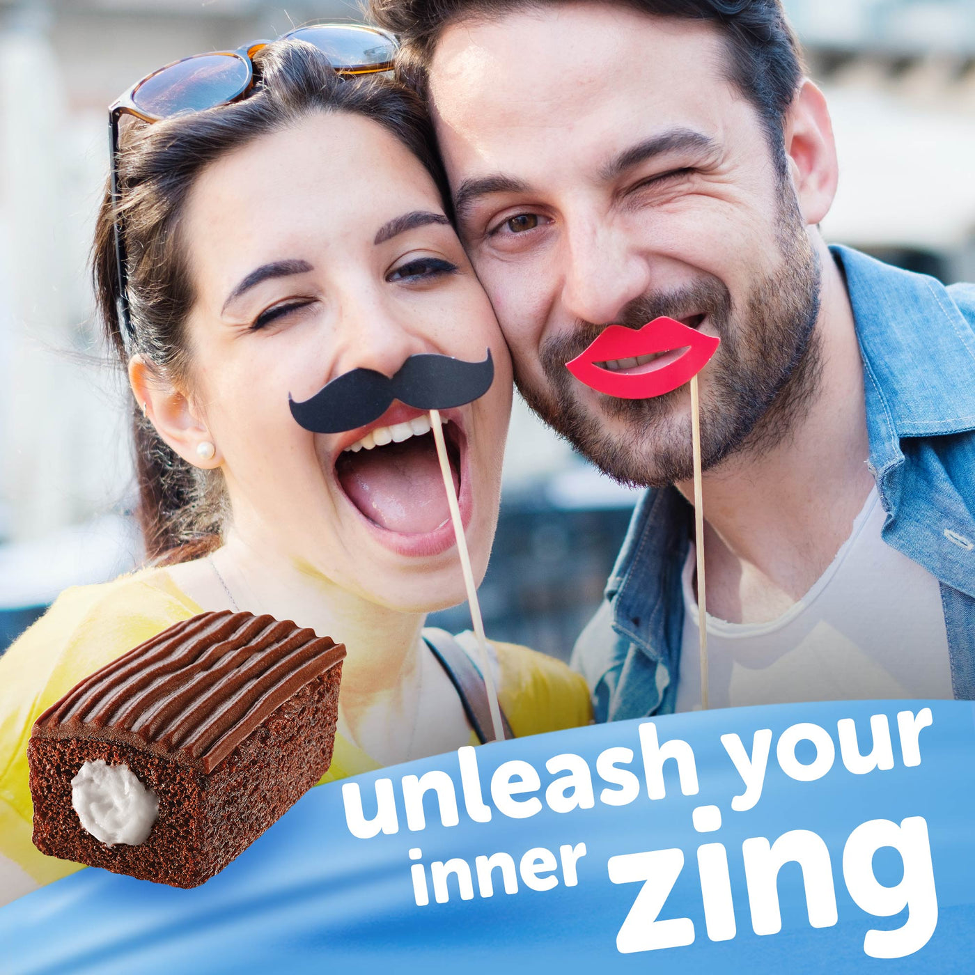 Hostess Zingers Snack Cakes, Artificially Flavored Iced Devil’s Food Cake, 10 count, "Unleash your inner zing"