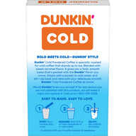 Dunkin' Cold Caramel Instant Coffee Packets for Iced Coffee, 6 Count