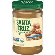 Santa Cruz Organic Creamy Dark Roasted Peanut Butter