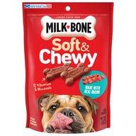 Milk-Bone Soft and Chewy Dog Treats Made With Real Bacon