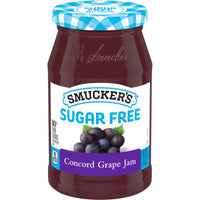 Smucker's Sugar Free Concord Grape Jam, 12.75 oz, Front