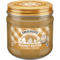 Smucker's Peanut Butter Flavored Ice Cream Topping, 12 oz, Front