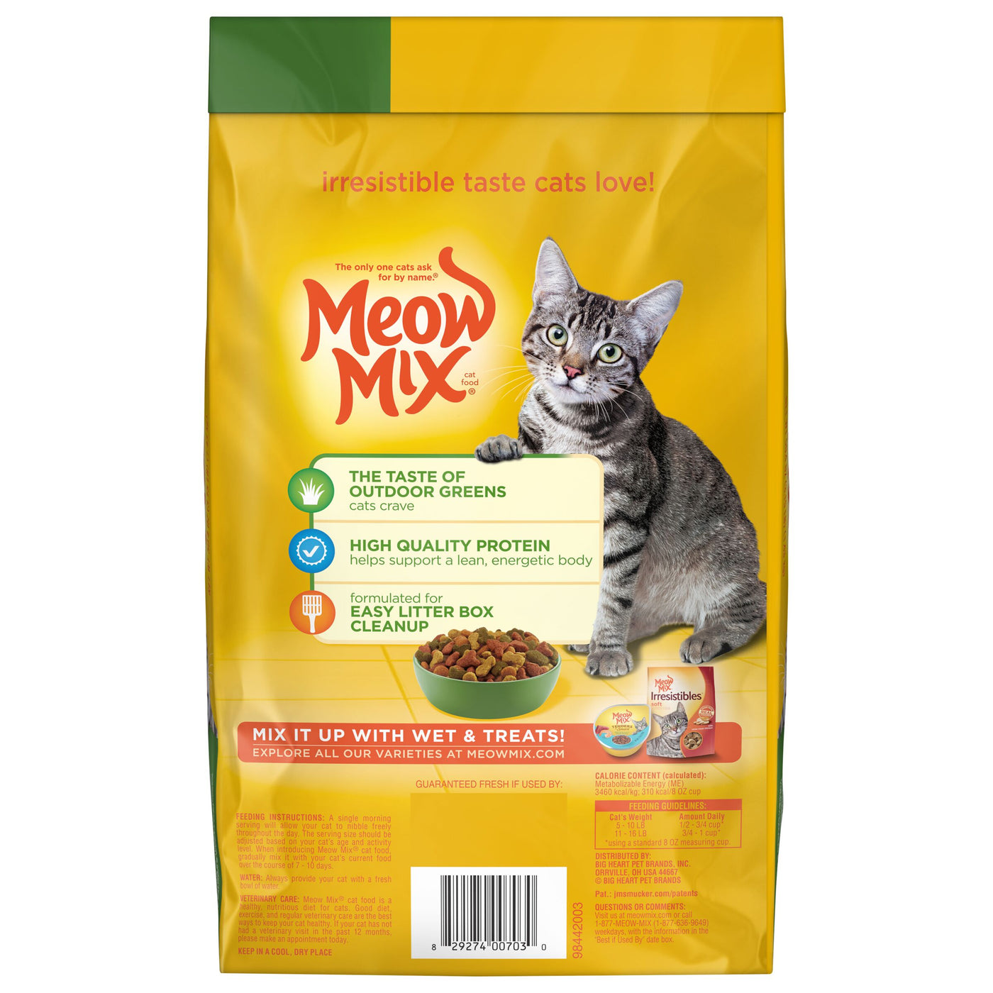 Meow Mix Indoor Health Dry Cat Food, 3.15 lb