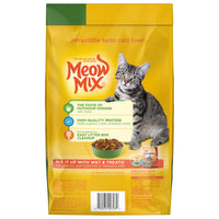 Meow Mix Indoor Health Dry Cat Food, 3.15 lb, Back