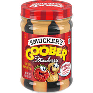 Smucker's Goober Peanut Butter and Strawberry Jelly Stripes, 18 oz