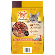 Meow Mix Tender Centers with Basted Bites, Chicken and Tuna Flavored Dry Cat Food, 3 lb