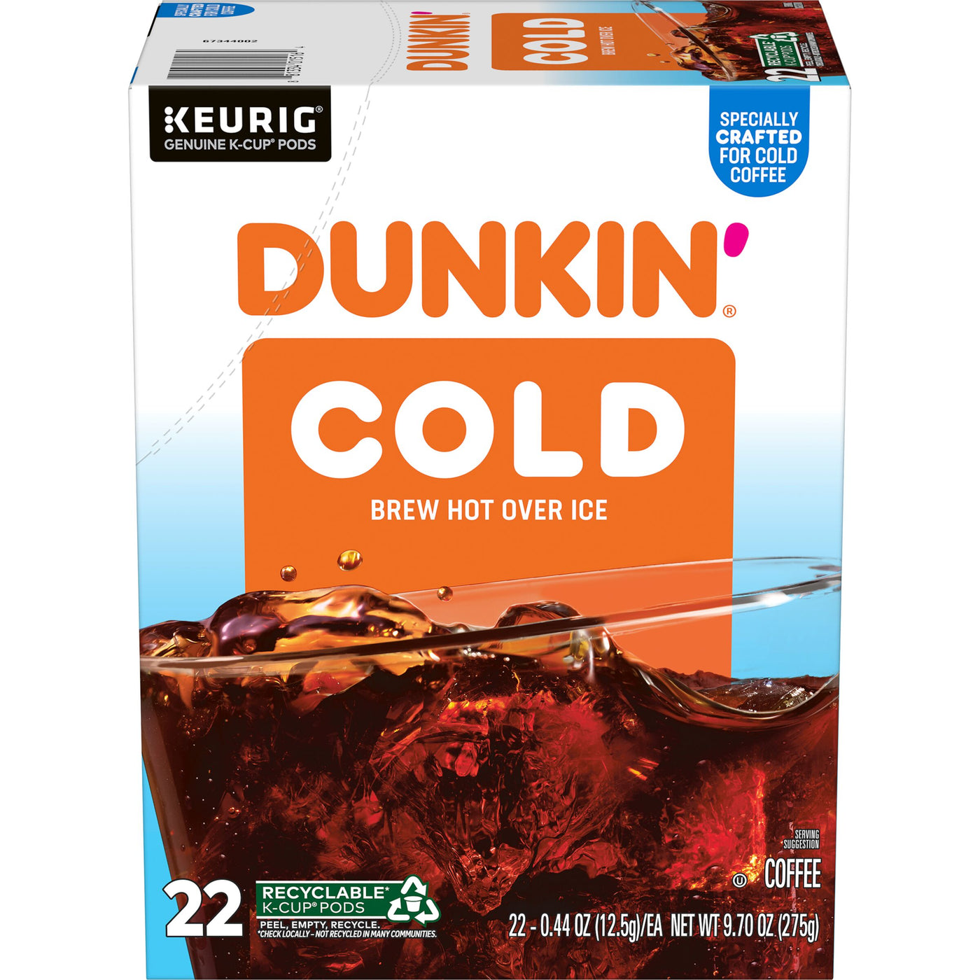 Dunkin' Cold Coffee K-Cup Pods