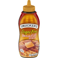 Smucker's Sugar Free Low Calorie Breakfast Syrup, 14.5 oz, Front